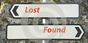 Lost and found.