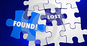 Lost and Found Puzzle Piece Locate Misplaced