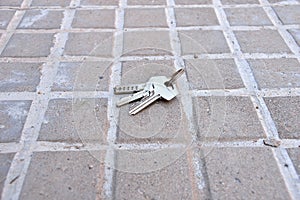 Lost keys of home