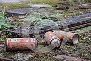 Lost Place garage of railway