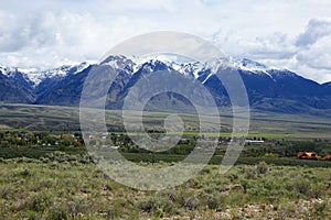 Lost River Mountains - Mackay at Idaho