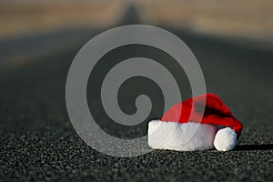 Lost santa hat