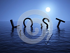 Lost at sea photo
