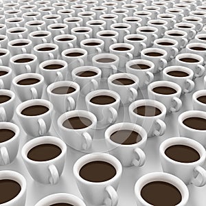 It is a lot of cups of coffee