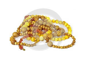 Lot of different beads