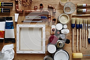 A lot of ideas and a blank canvas