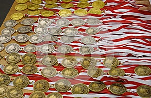 A lot of medals photo