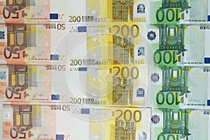 A lot off euros cash photo