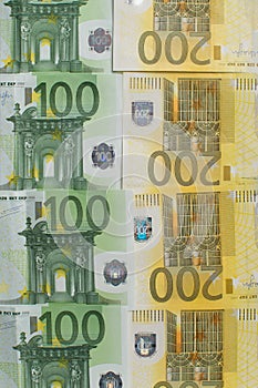 A lot off euros cash photo