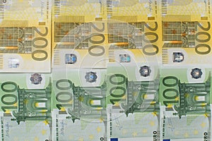 A lot off euros cash photo