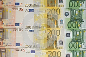 A lot off euros cash photo