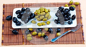 A lot of olives photo