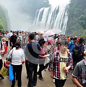 A lot of people see waterfall