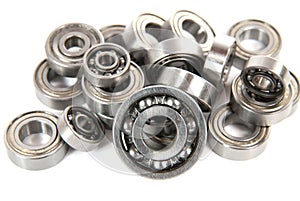 Lot of small ball bearings
