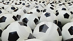 Lot Of Soccer Balls