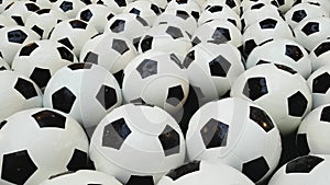 Lot Of Soccer Balls