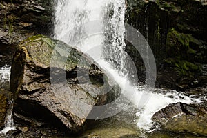 Lotrisor waterfall in Calimanesti- Caciulata