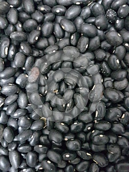 Lots of black beans