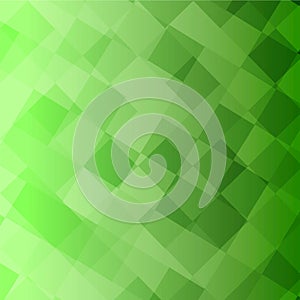 Lots of green squares vector Background