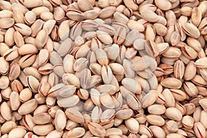 Lots of pistachios as backround