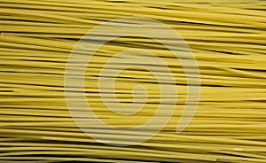 Lots of spaghetti on black background