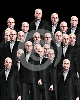 Lots Of Suited Men 4