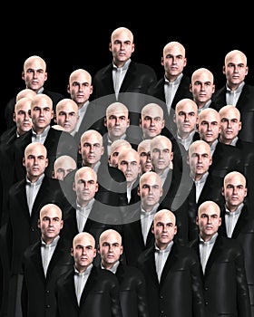 Lots Of Suited Men 5