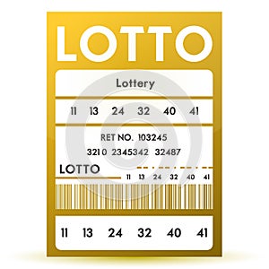 Lottery lotto photo