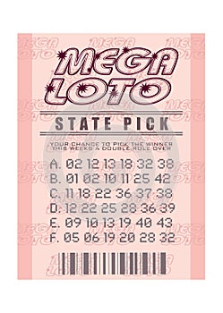 Lottery ticket