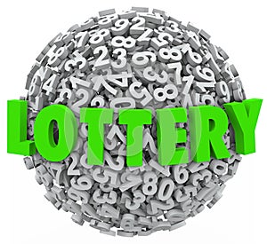 Lottery Word Number Ball Sphere Gambling Jackpot