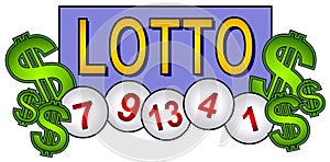 Lotto Balls Lottery Clip Art