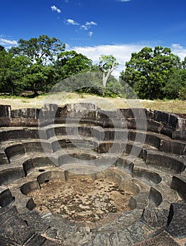 Lotus Bath, Polonnaruwa, Sri Lanka