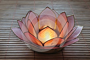 Lotus Candlestick Holder