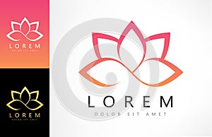 Lotus flower logo