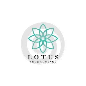 Lotus Flower logo design inspiration