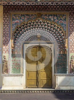 Lotus Gate, Pritam Niwas Chowk Jaipur City Palace