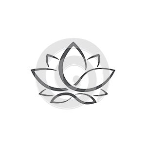 lotus logo templates. lotus Vector