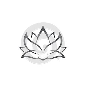 lotus logo templates. lotus Vector