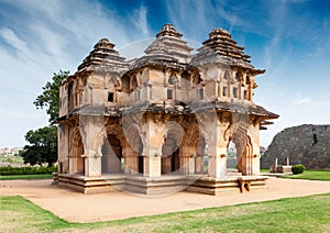 Lotus Mahal - palace ruins