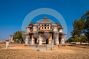 Lotus Mahal temple in Hampi