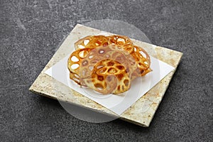 Lotus root chips