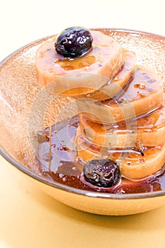 Lotus root dessert