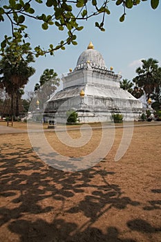 The Lotus Stupa is one of the unique features of Wat Wisounrat is the Watermelon Stupa, known as That Makmo.