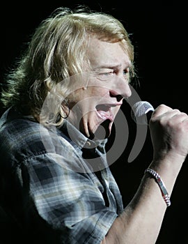 Lou Gramm performs in concert