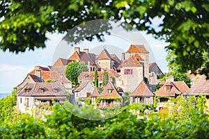 Loubressac in Lot department in France