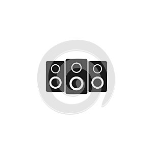 loudspeaker Vector icon . Lorem Ipsum Illustration design