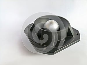 Loudspeaker on white background