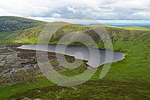 Lough Shannagh in Mourne Mountains, Northern Ireland