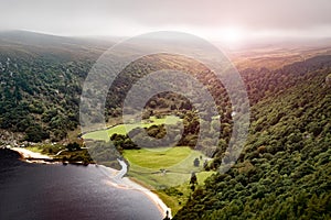 Lough Tay lake