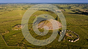 Loughcrew cairns. county Meath. Ireland